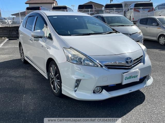 toyota prius-α 2012 -TOYOTA--Prius α DAA-ZVW41W--ZVW41-3070867---TOYOTA--Prius α DAA-ZVW41W--ZVW41-3070867- image 1