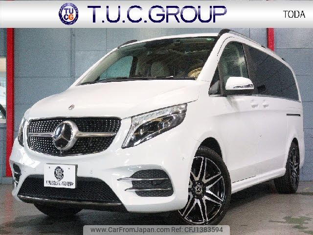 mercedes-benz v-class 2021 -MERCEDES-BENZ--Benz V Class ABA-447813--WDF44781323591165---MERCEDES-BENZ--Benz V Class ABA-447813--WDF44781323591165- image 1