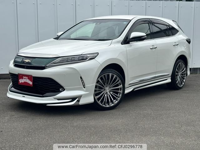 toyota harrier 2017 -TOYOTA 【北見 300ﾅ4120】--Harrier ASU65W--0002477---TOYOTA 【北見 300ﾅ4120】--Harrier ASU65W--0002477- image 1