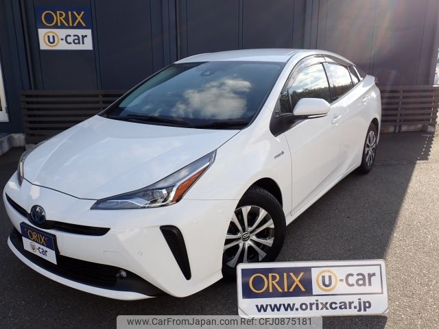 toyota prius 2019 -TOYOTA--Prius DAA-ZVW51--ZVW51-8063277---TOYOTA--Prius DAA-ZVW51--ZVW51-8063277- image 1