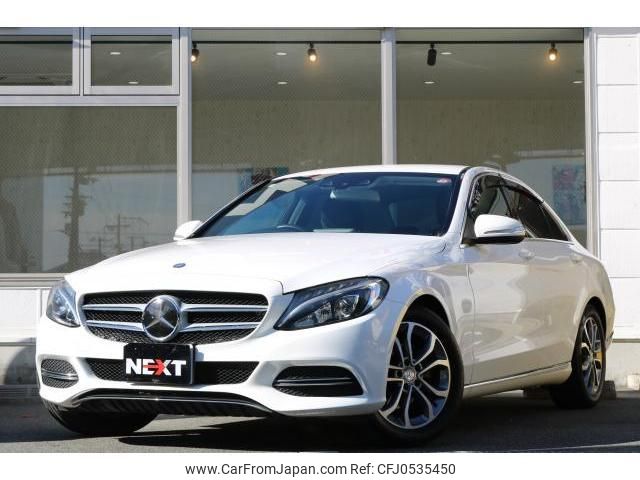 mercedes-benz c-class 2014 quick_quick_DBA-205040C_WDD2050402F068489 image 1