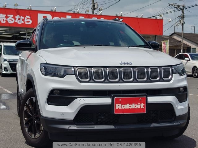 jeep compass 2022 -CHRYSLER--Jeep Compass 3BA-M624--MCANJPBB7NFA93807---CHRYSLER--Jeep Compass 3BA-M624--MCANJPBB7NFA93807- image 1
