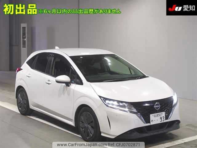 nissan note 2021 -NISSAN 【名古屋 507ﾒ93】--Note E13--005414---NISSAN 【名古屋 507ﾒ93】--Note E13--005414- image 1