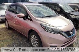 nissan note 2017 CFJ1538788