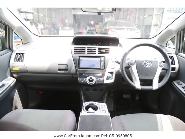 toyota prius-α 2012 -TOYOTA--Prius α DAA-ZVW41W--ZVW41-3139307---TOYOTA--Prius α DAA-ZVW41W--ZVW41-3139307- image 2