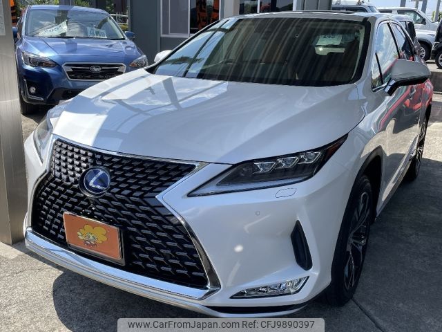 lexus rx 2021 -LEXUS--Lexus RX 6AA-GYL25W--GYL25-0024632---LEXUS--Lexus RX 6AA-GYL25W--GYL25-0024632- image 2