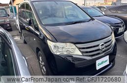 nissan serena 2012 CFJ1720680