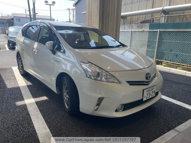 toyota prius-α 2014 -TOYOTA--Prius α DAA-ZVW41W--ZVW41-3360543---TOYOTA--Prius α DAA-ZVW41W--ZVW41-3360543- image 2