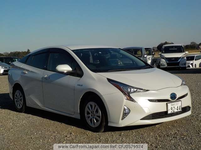 toyota prius 2018 -TOYOTA 【野田 500】--Prius DAA-ZVW50--ZVW50-6132156---TOYOTA 【野田 500】--Prius DAA-ZVW50--ZVW50-6132156- image 1