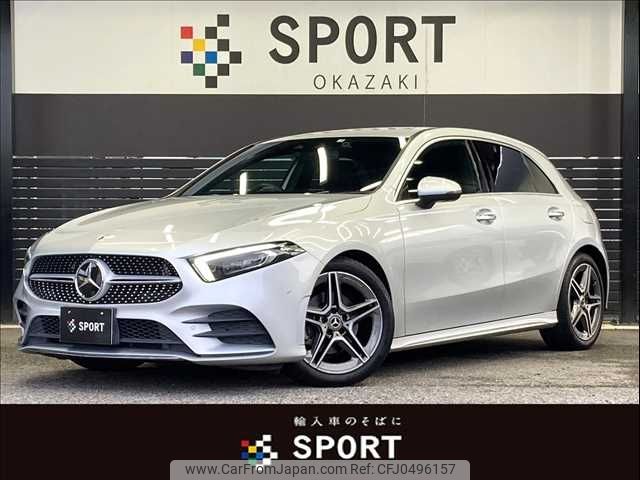 mercedes-benz a-class 2019 -MERCEDES-BENZ--Benz A Class 5BA-177084--WDD1770842J141096---MERCEDES-BENZ--Benz A Class 5BA-177084--WDD1770842J141096- image 1