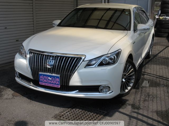 toyota crown-majesta 2014 -TOYOTA--Crown Majesta DAA-GWS214--GWS214-6005157---TOYOTA--Crown Majesta DAA-GWS214--GWS214-6005157- image 1