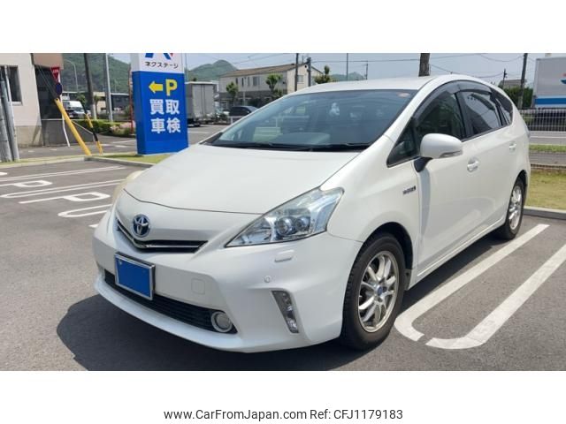 toyota prius-α 2012 -TOYOTA--Prius α DAA-ZVW41W--ZVW41-3069727---TOYOTA--Prius α DAA-ZVW41W--ZVW41-3069727- image 1