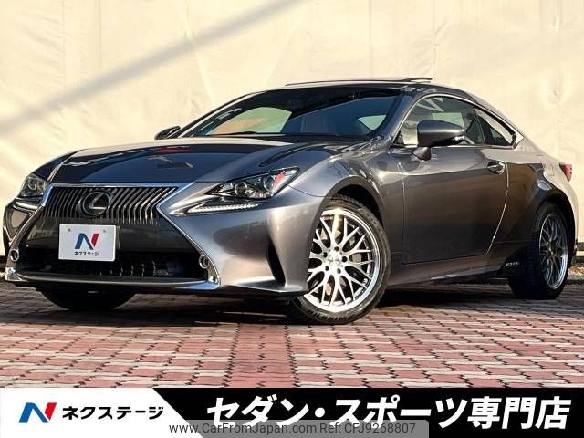 lexus rc 2015 -LEXUS--Lexus RC DAA-AVC10--AVC10-6002775---LEXUS--Lexus RC DAA-AVC10--AVC10-6002775- image 1