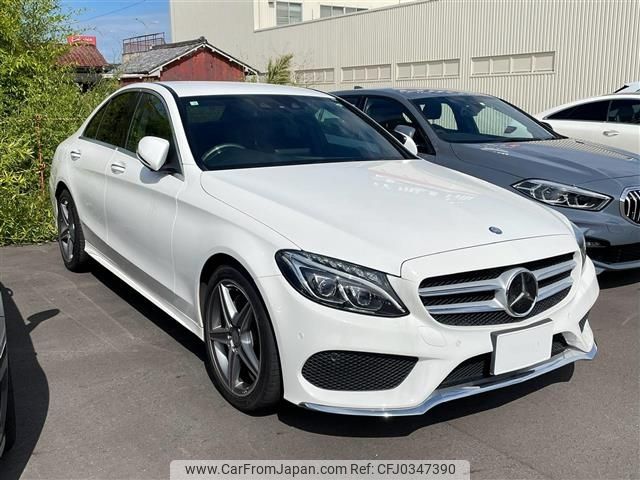 mercedes-benz c-class 2016 -MERCEDES-BENZ--Benz C Class DBA-205040C--WDD2050402R198002---MERCEDES-BENZ--Benz C Class DBA-205040C--WDD2050402R198002- image 1