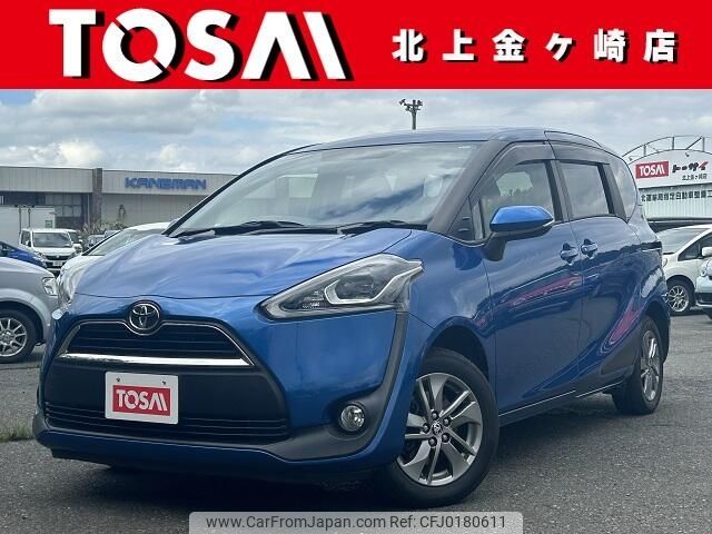 toyota sienta 2017 -TOYOTA--Sienta DBA-NCP175G--NCP175-7018168---TOYOTA--Sienta DBA-NCP175G--NCP175-7018168- image 1