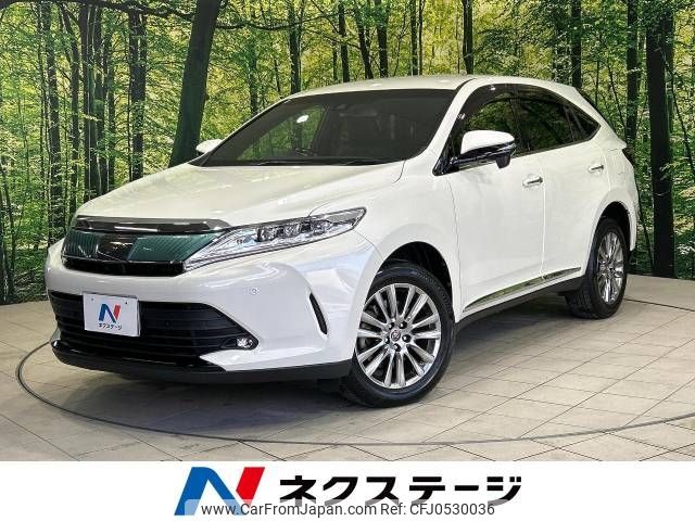 toyota harrier 2018 -TOYOTA--Harrier DBA-ZSU60W--ZSU60-0161045---TOYOTA--Harrier DBA-ZSU60W--ZSU60-0161045- image 1