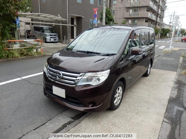 nissan serena 2015 -NISSAN 【名変中 】--Serena HC26--120847---NISSAN 【名変中 】--Serena HC26--120847- image 1