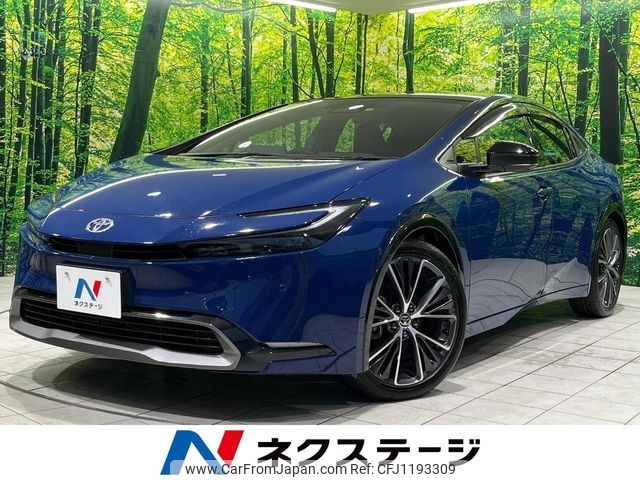 toyota prius 2023 -TOYOTA--Prius 6AA-MXWH60--MXWH60-4001727---TOYOTA--Prius 6AA-MXWH60--MXWH60-4001727- image 1