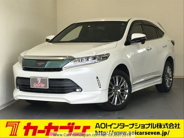 toyota harrier 2017 -TOYOTA--Harrier DBA-ZSU60W--ZSU60-0121766---TOYOTA--Harrier DBA-ZSU60W--ZSU60-0121766- image 1