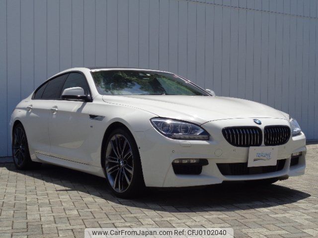 bmw 6-series-gran-coupe	 2014 -BMW 【野田 301ﾇ393】--BMW 6ｼﾘｰｽﾞ ｸﾞﾗﾝｸｰﾍﾟ 6B44--0D289396---BMW 【野田 301ﾇ393】--BMW 6ｼﾘｰｽﾞ ｸﾞﾗﾝｸｰﾍﾟ 6B44--0D289396- image 1