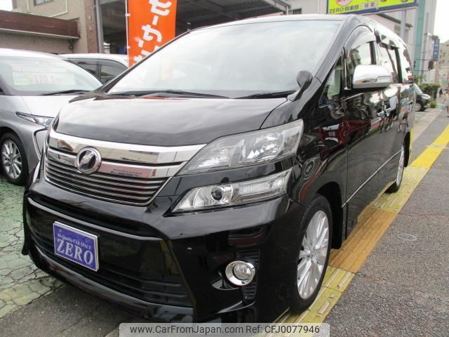 toyota vellfire 2013 -TOYOTA 【名変中 】--Vellfire ANH20W--8300740---TOYOTA 【名変中 】--Vellfire ANH20W--8300740- image 1