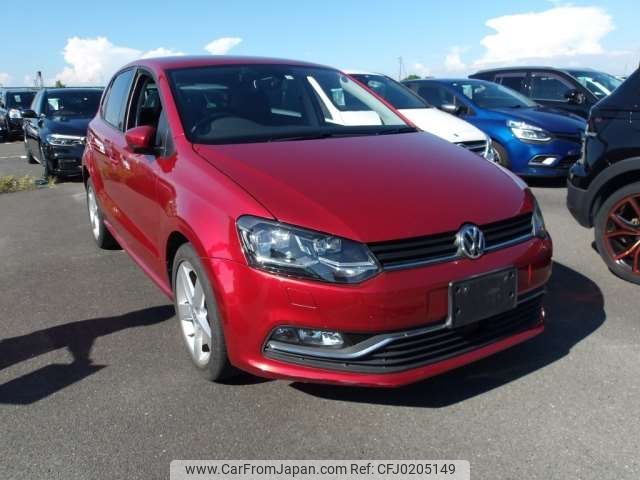 volkswagen polo 2017 -VOLKSWAGEN--VW Polo DBA-6RCJZ--WVWZZZ6RZHU111343---VOLKSWAGEN--VW Polo DBA-6RCJZ--WVWZZZ6RZHU111343- image 1