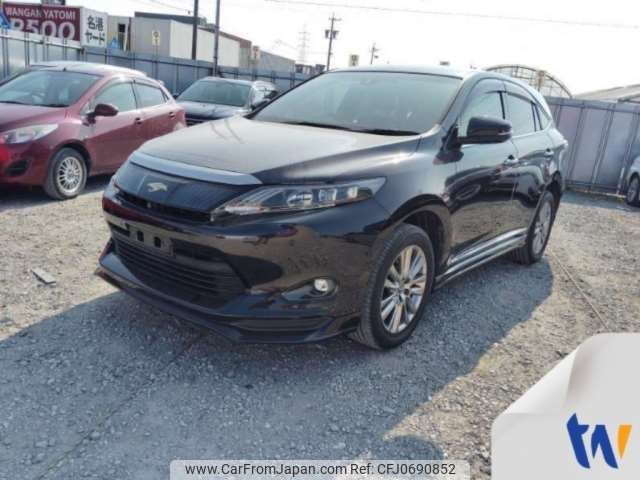 toyota harrier 2016 -TOYOTA--Harrier DBA-ZSU60W--ZSU60-0090209---TOYOTA--Harrier DBA-ZSU60W--ZSU60-0090209- image 1