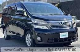 toyota vellfire 2010 CFJ1785180