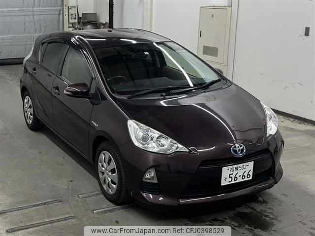 toyota aqua 2014 -TOYOTA 【相模 502ｿ5666】--AQUA NHP10--2325582---TOYOTA 【相模 502ｿ5666】--AQUA NHP10--2325582- image 1