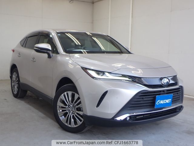 toyota harrier 2021 CFJ1663778 image 1