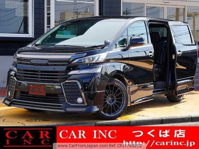 toyota vellfire 2017 CFJ1765202 image 1