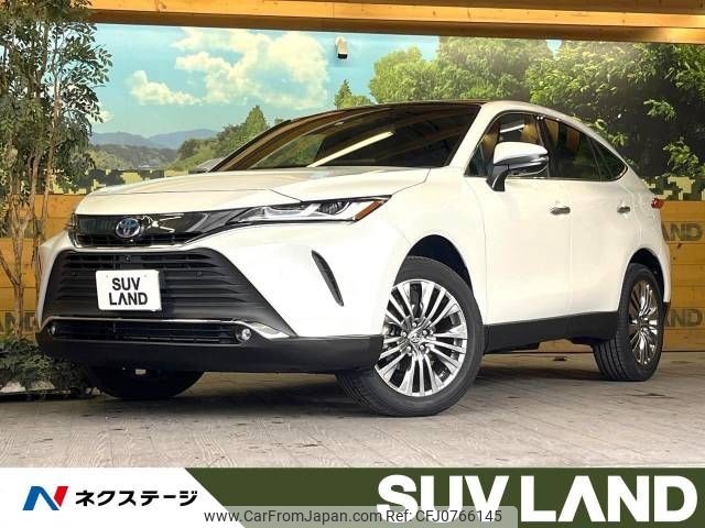 toyota harrier 2022 -TOYOTA--Harrier 6AA-AXUH80--AXUH80-0050005---TOYOTA--Harrier 6AA-AXUH80--AXUH80-0050005- image 1