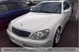 mercedes-benz s-class 2002 CFJ1790080