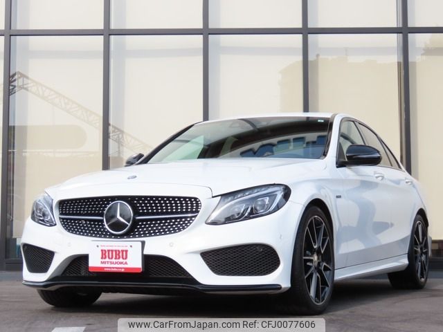 mercedes-benz c-class 2016 -MERCEDES-BENZ--Benz C Class CBA-205064--WDD2050641F319818---MERCEDES-BENZ--Benz C Class CBA-205064--WDD2050641F319818- image 1