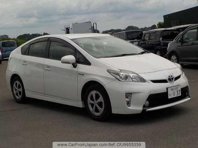 toyota prius 2014 -TOYOTA 【野田 301ｱ1234】--Prius DAA-ZVW30--ZVW30-5736066---TOYOTA 【野田 301ｱ1234】--Prius DAA-ZVW30--ZVW30-5736066- image 1