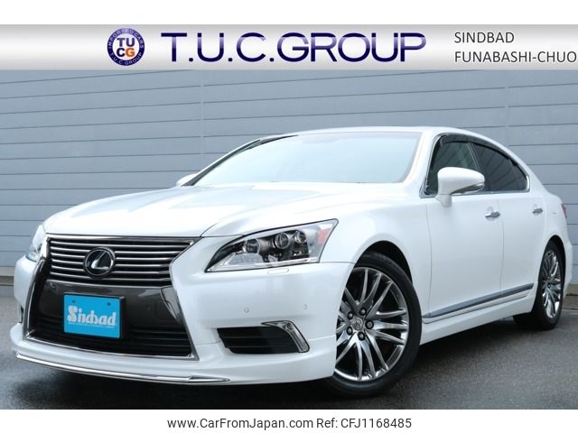 lexus ls 2014 -LEXUS--Lexus LS DBA-USF40--USF40-5131595---LEXUS--Lexus LS DBA-USF40--USF40-5131595- image 1