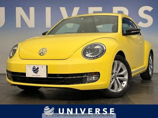 volkswagen the-beetle 2014 -VOLKSWAGEN--VW The Beetle DBA-16CBZ--WVWZZZ16ZEM633825---VOLKSWAGEN--VW The Beetle DBA-16CBZ--WVWZZZ16ZEM633825- image 1