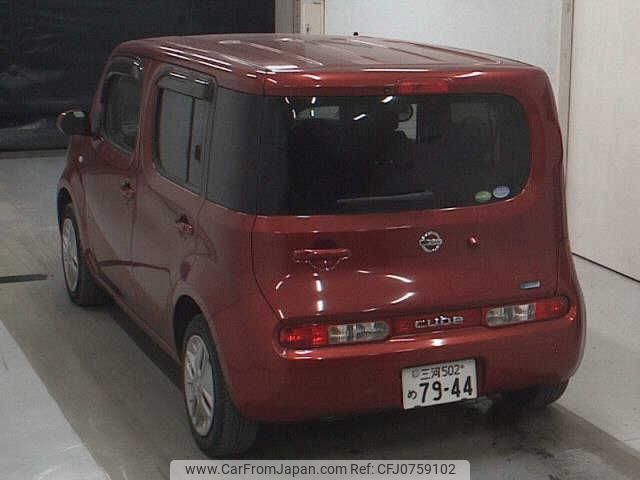 nissan cube 2016 -NISSAN 【三河 502ﾒ7944】--Cube Z12-313793---NISSAN 【三河 502ﾒ7944】--Cube Z12-313793- image 2