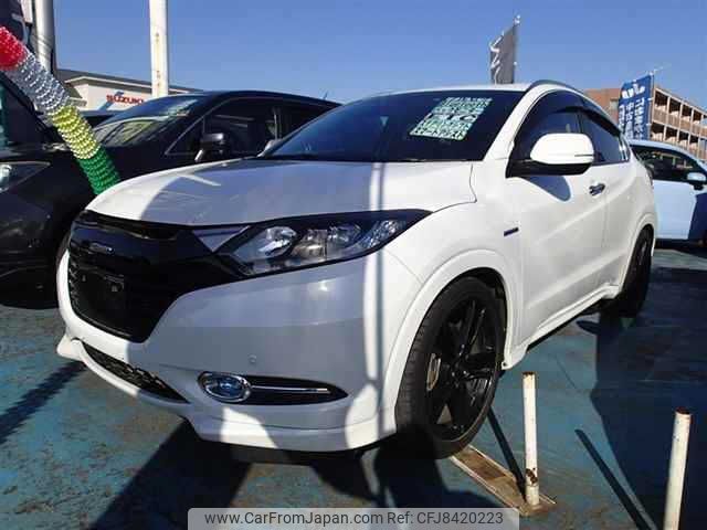 honda vezel 2015 -HONDA--VEZEL RU3--1112635---HONDA--VEZEL RU3--1112635- image 1