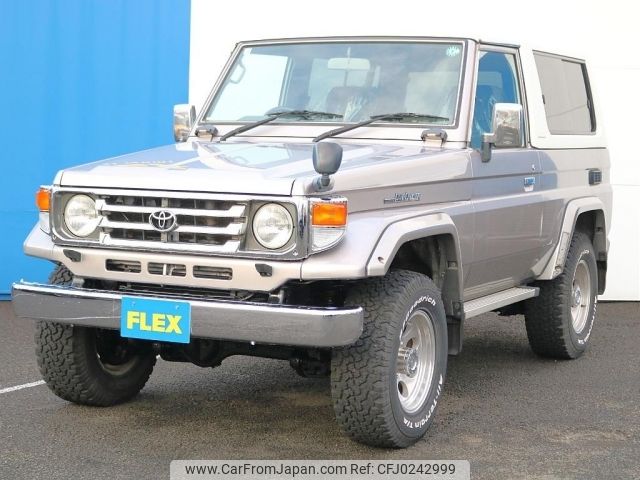 toyota land-cruiser 2000 -TOYOTA--Land Cruiser KG-HZJ74K--HZJ74-0001142---TOYOTA--Land Cruiser KG-HZJ74K--HZJ74-0001142- image 1