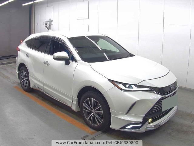 toyota harrier 2022 quick_quick_6BA-MXUA80_0073618 image 1