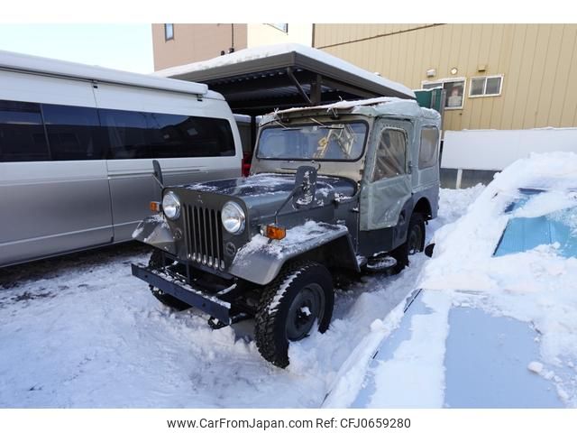 mitsubishi jeep 1985 GOO_JP_700030009730250118001 image 1