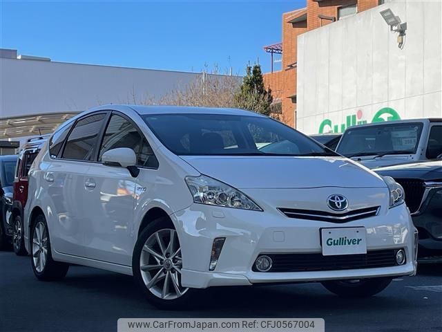 toyota prius-α 2013 -TOYOTA--Prius α DAA-ZVW41W--ZVW41-3330414---TOYOTA--Prius α DAA-ZVW41W--ZVW41-3330414- image 1