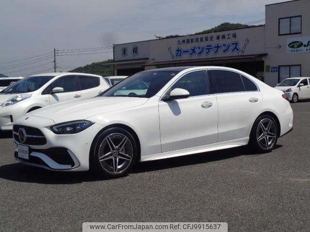 mercedes-benz c-class 2022 GOO_JP_700080015330240620001 image 2