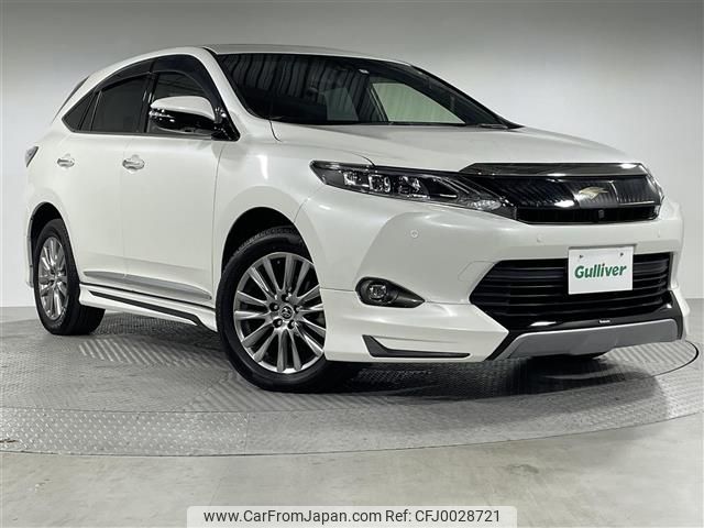 toyota harrier 2017 -TOYOTA--Harrier DBA-ZSU60W--ZSU60-0113433---TOYOTA--Harrier DBA-ZSU60W--ZSU60-0113433- image 1