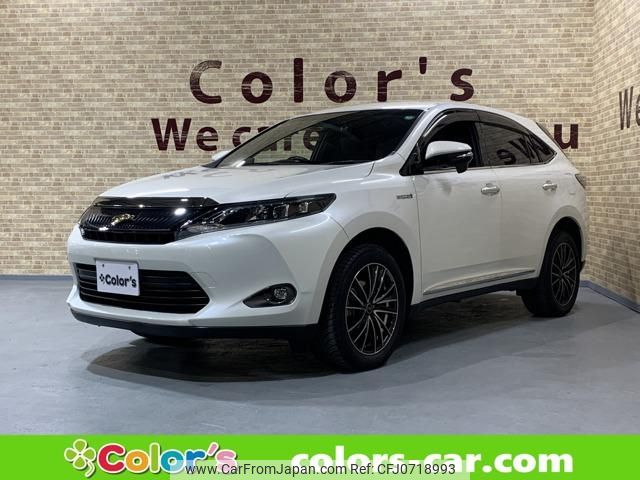 toyota harrier 2015 -TOYOTA 【名変中 】--Harrier AVU65W--0034229---TOYOTA 【名変中 】--Harrier AVU65W--0034229- image 1