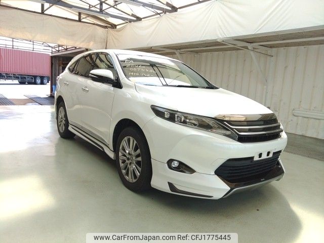 toyota harrier 2016 CFJ1775445 image 1