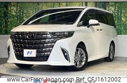 toyota alphard 2025 CFJ1612002