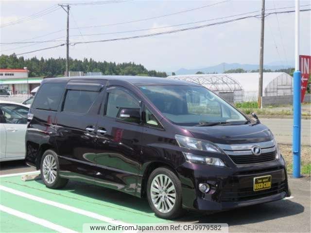 toyota vellfire 2014 -TOYOTA 【岩手 300ｻ2134】--Vellfire DBA-ANH25W--ANH25-8057829---TOYOTA 【岩手 300ｻ2134】--Vellfire DBA-ANH25W--ANH25-8057829- image 1