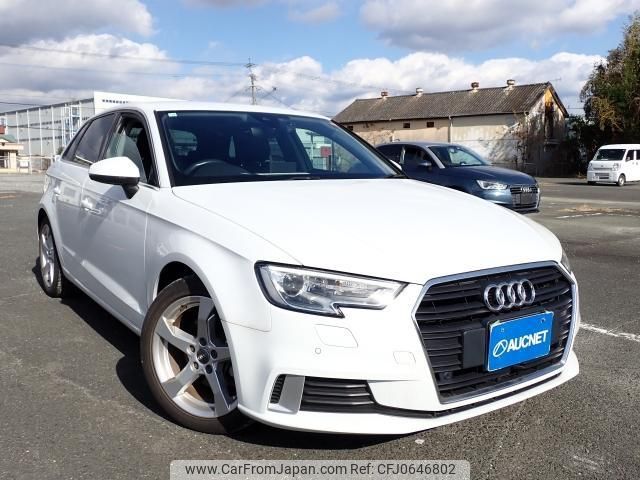 audi a3 2018 quick_quick_DBA-8VCXS_WAUZZZ8V5JA136411 image 1